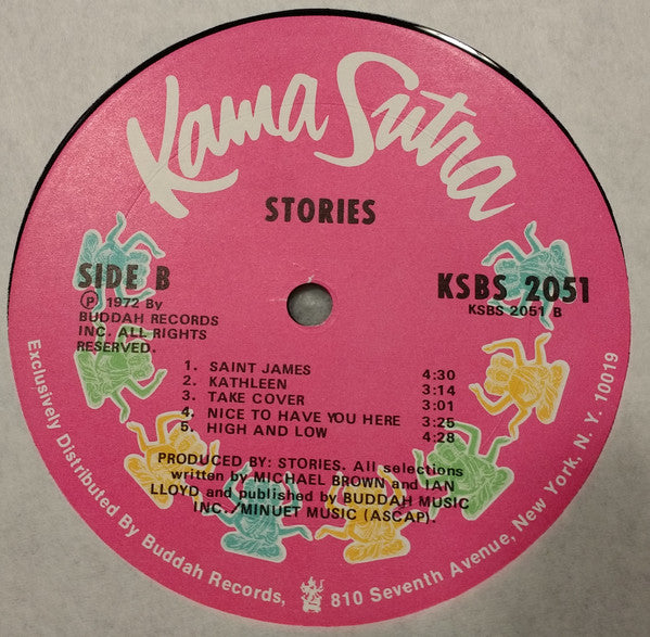 Stories : Stories (LP, Album, Son)