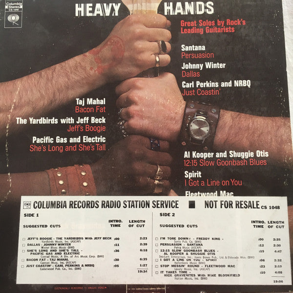 Various : Heavy Hands (LP, Comp, San)