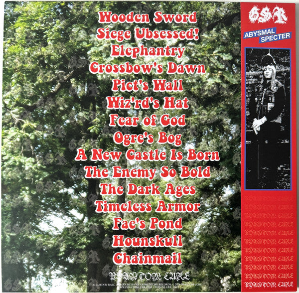 Curta'n Wall : Siege Ubsessed! (LP, Album, Ltd, RP, Dee)