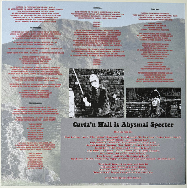 Curta'n Wall : Siege Ubsessed! (LP, Album, Ltd, RP, Dee)