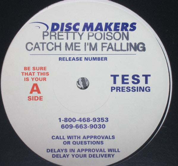 Pretty Poison : Catch Me I'm Falling '98 (12", TP)