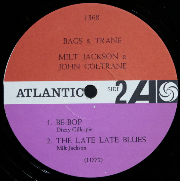 Milt Jackson & John Coltrane : Bags & Trane (LP, Album, Mono)