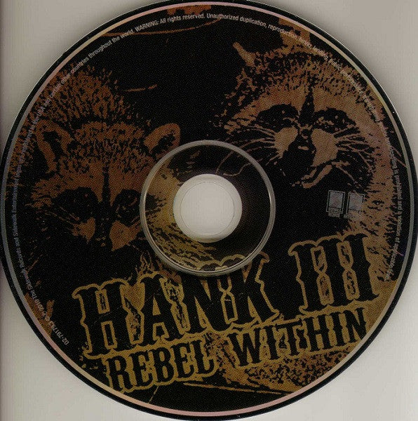 Hank III* : Rebel Within (CD, Album, Dig)