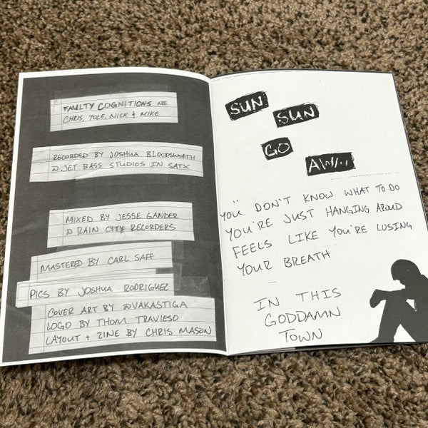 Faulty Cognitions : Somehow, Here We Are (LP, Album, Bub)