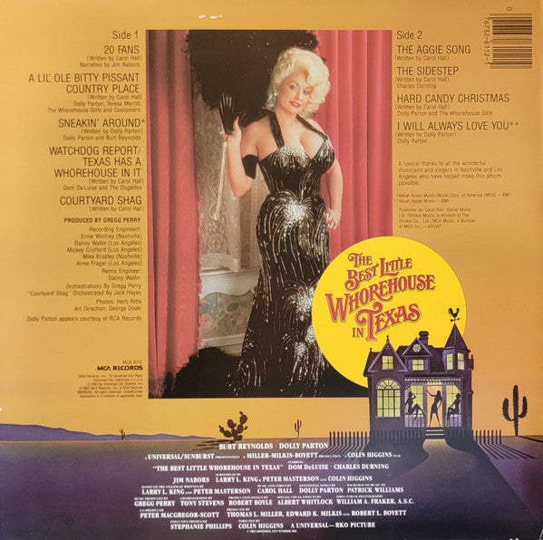 Various : The Best Little Whorehouse In Texas - Music From The Original Motion Picture Soundtrack (LP, Album, Glo)