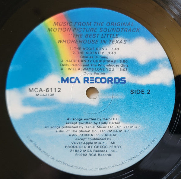 Various : The Best Little Whorehouse In Texas - Music From The Original Motion Picture Soundtrack (LP, Album, Glo)