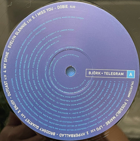 Björk : Telegram (2xLP, Comp, RE, DMM)