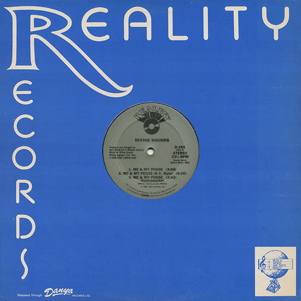 Divine Sounds : Me & My Posse (12")