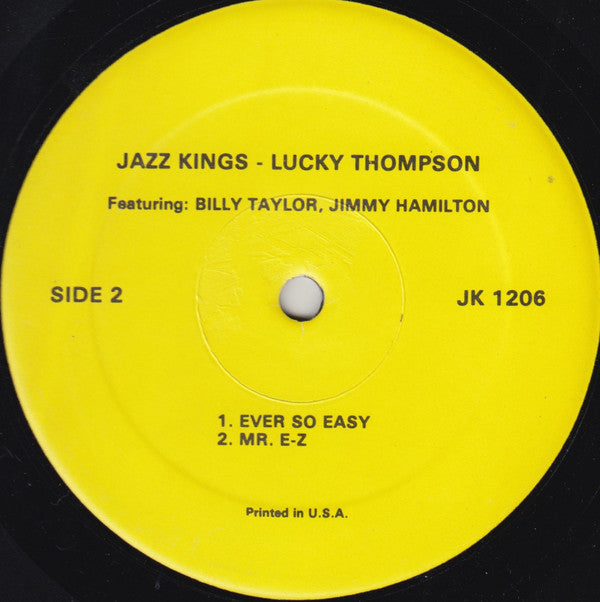 Lucky Thompson & His Orchestra : Lucky Thompson (LP, Album, RE)