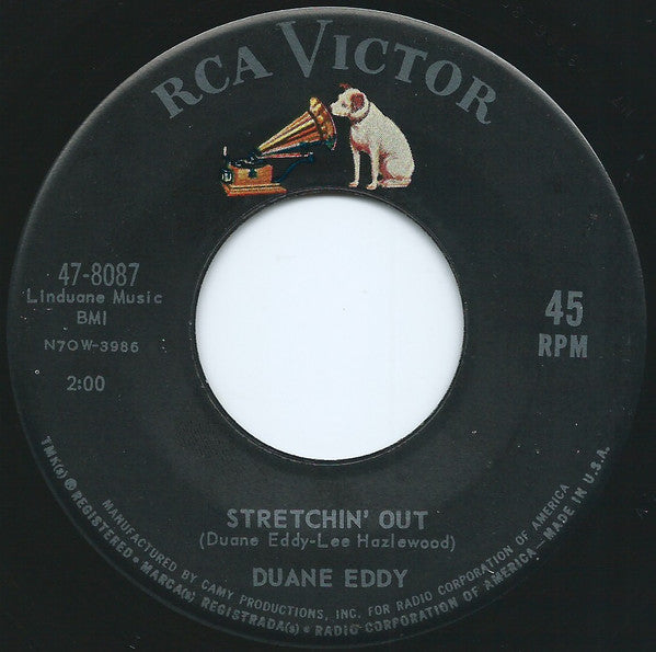 Duane Eddy : (Dance With The) Guitar Man / Stretchin' Out (7", Single, Mono, Ind)
