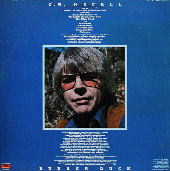 C.W. McCall : Rubber Duck (LP, Album, Pit)