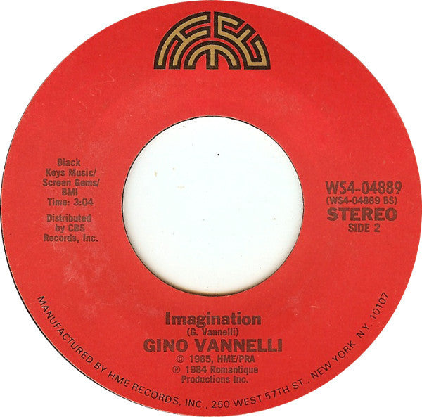 Gino Vannelli : Black Cars (7", Single, Styrene, Pit)