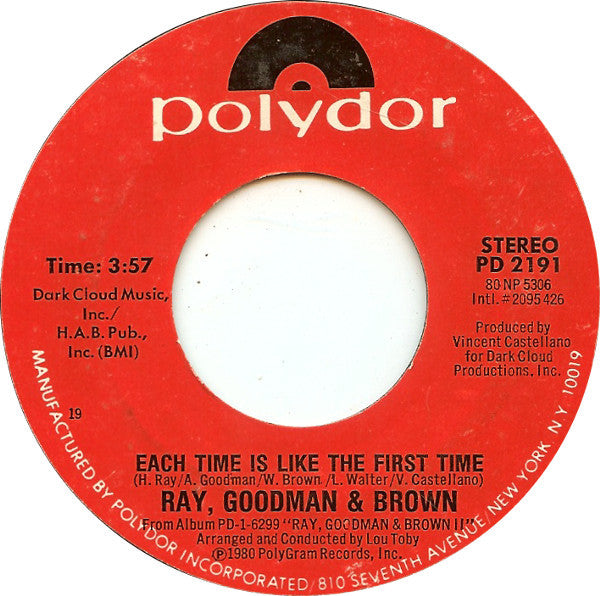 Ray, Goodman & Brown : How Can Love So Right (Be So Wrong) (7", Bes)