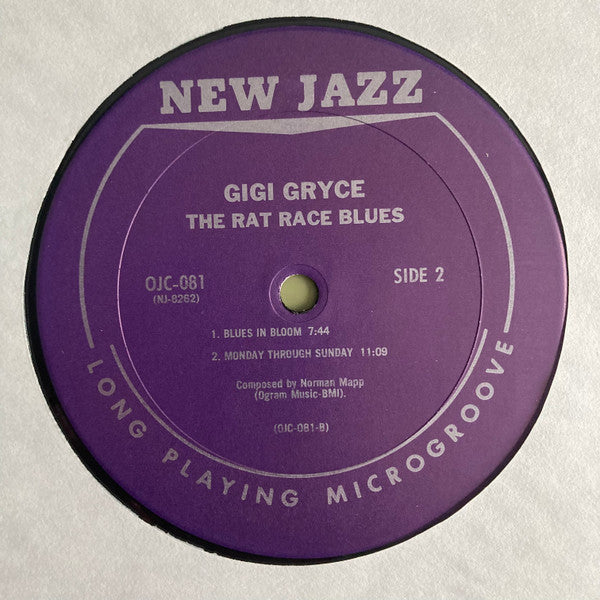 Gigi Gryce Featuring Richard Williams : The Rat Race Blues (LP, Album, RE)