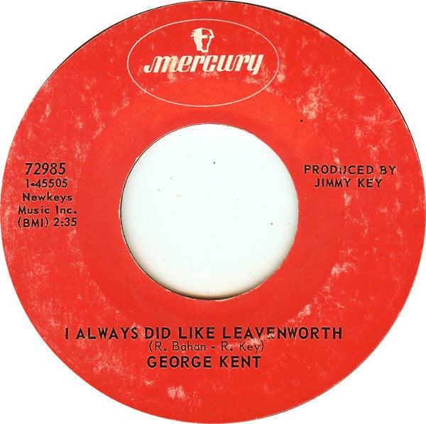 George Kent : Hello, I'm A Jukebox (7", Styrene)