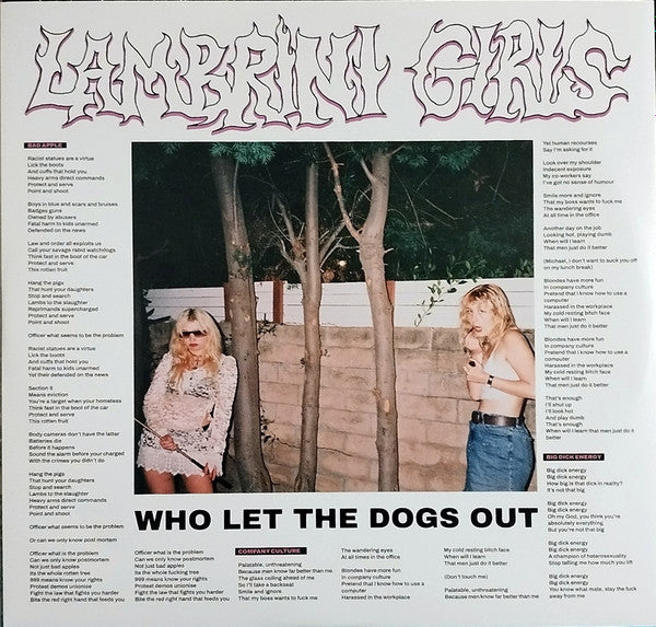 Lambrini Girls : Who Let the Dogs Out (LP, Album)