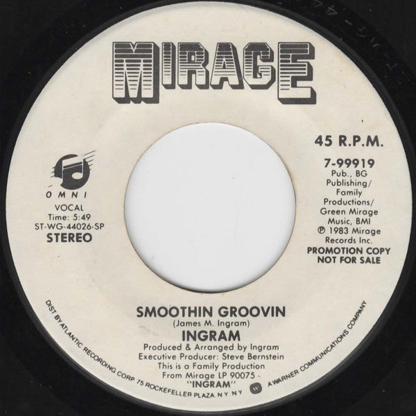 Ingram : Smoothin Groovin (7", Single, Promo)