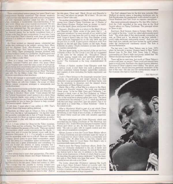 Oliver Nelson : A Dream Deferred (2xLP, Comp)