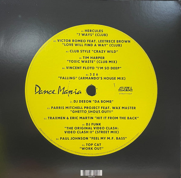 Various : Hardcore Traxx: Dance Mania Records 1986-1997 (2xLP, Comp, RP)