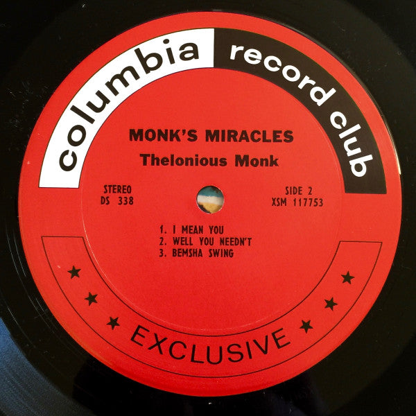 Thelonious Monk : Monk's Miracles (LP, Comp, Club)