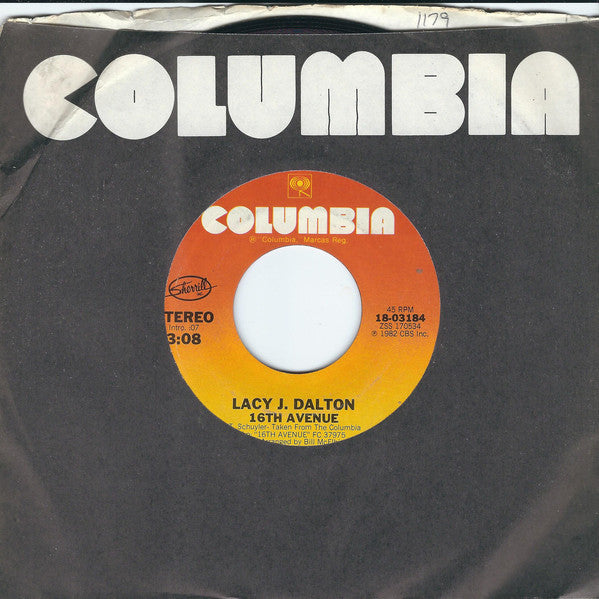 Lacy J. Dalton : 16th Avenue / You Can't Take The Texas Out Of Me (7", Single, Styrene, Ter)