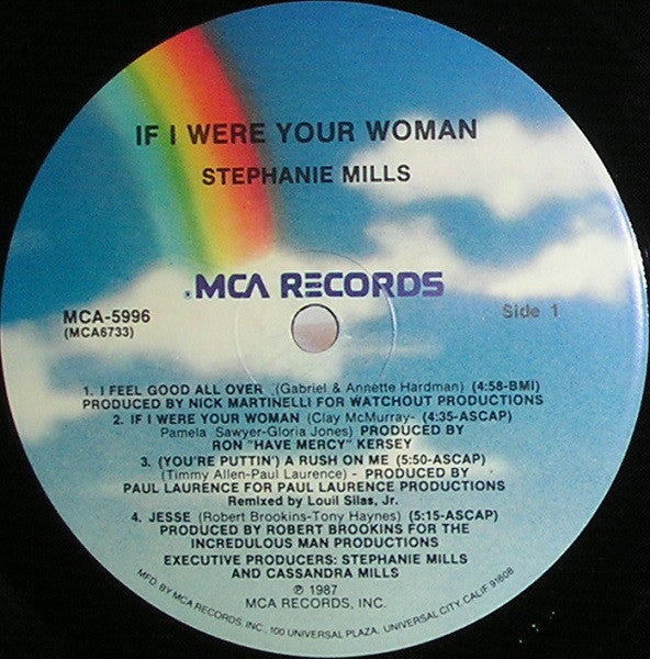 Stephanie Mills : If I Were Your Woman (LP, Album, Pin)