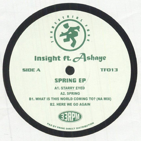 Insight (6) Featuring Ashaye : Spring EP (12")