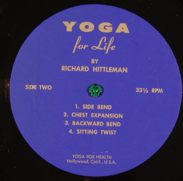 Richard Hittleman : Yoga For Life (2xLP, Album, Gat)