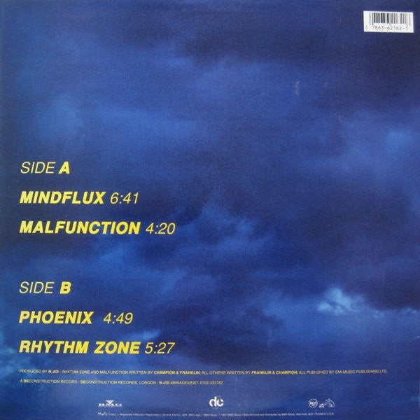 NJoi* : Mindflux / Malfunction / Phoenix / Rhythm Zone (12", EP)