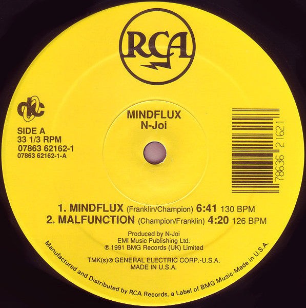NJoi* : Mindflux / Malfunction / Phoenix / Rhythm Zone (12", EP)