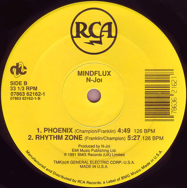 NJoi* : Mindflux / Malfunction / Phoenix / Rhythm Zone (12", EP)