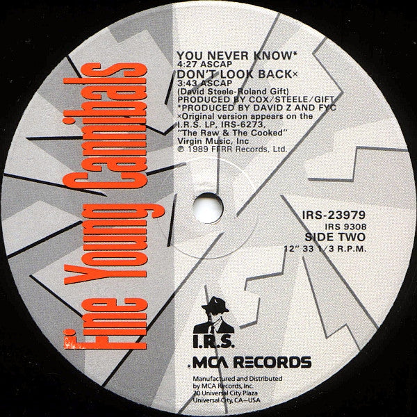 FYC* : Don't Look Back (Extended Version) (12", Single)