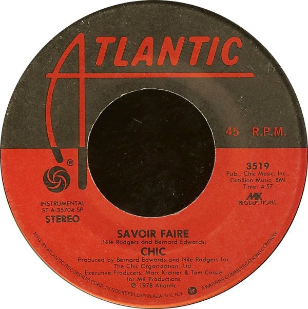 Chic : Le Freak / Savoir Faire (7", Single, SP )