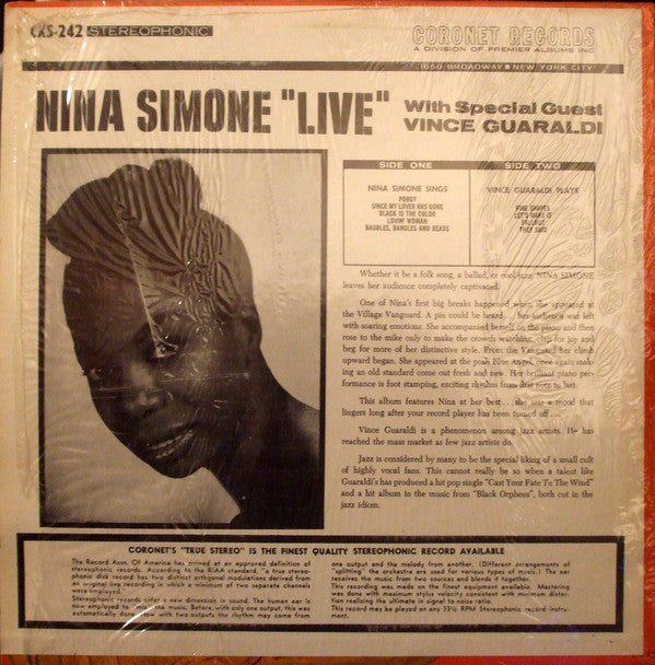 Nina Simone : Live (LP)