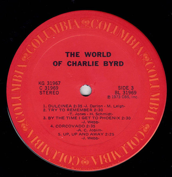 Charlie Byrd : The World Of Charlie Byrd (2xLP, Comp, Ter)