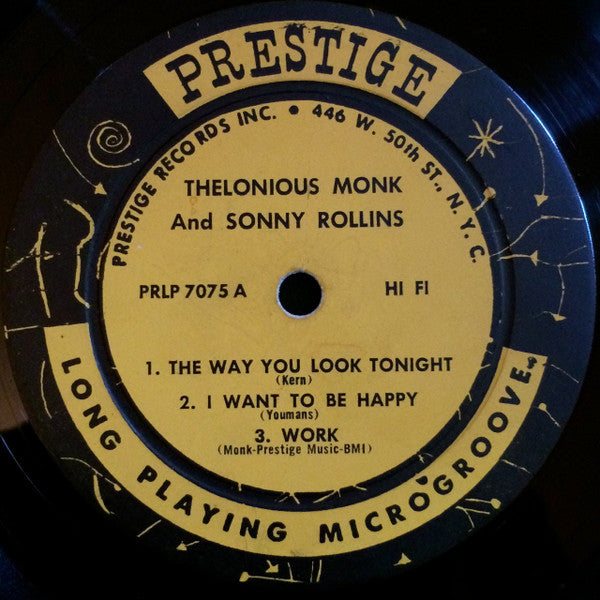Thelonious Monk / Sonny Rollins : Thelonious Monk / Sonny Rollins (LP, Comp, RM)