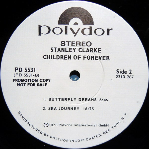 Stan Clarke* : Children Of Forever (LP, Album, Promo)