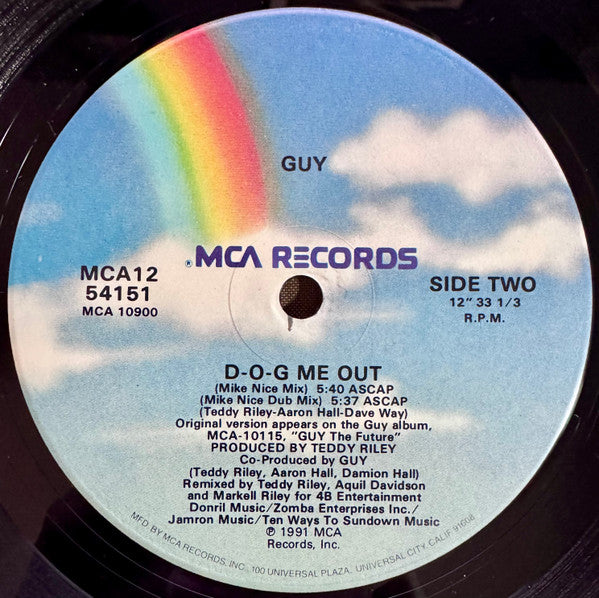 Guy : D-O-G Me Out (12", Single)