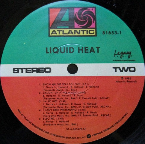 Liquid Heat : Liquid Heat (LP, Album)