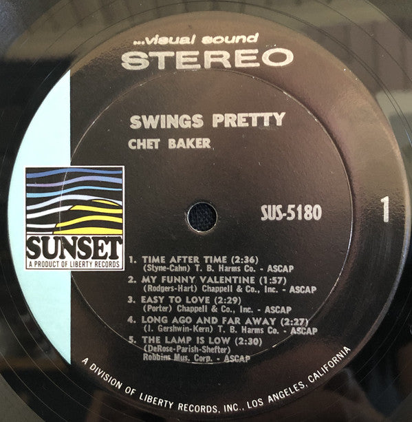 Chet Baker : Swings Pretty (LP, Comp)