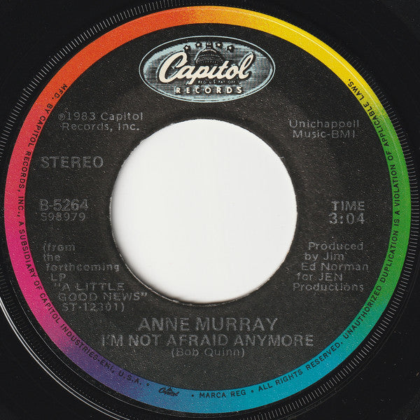 Anne Murray : A Little Good News (7", Single, Win)