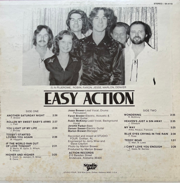 Easy Action (11) : Easy Action (LP, Album)
