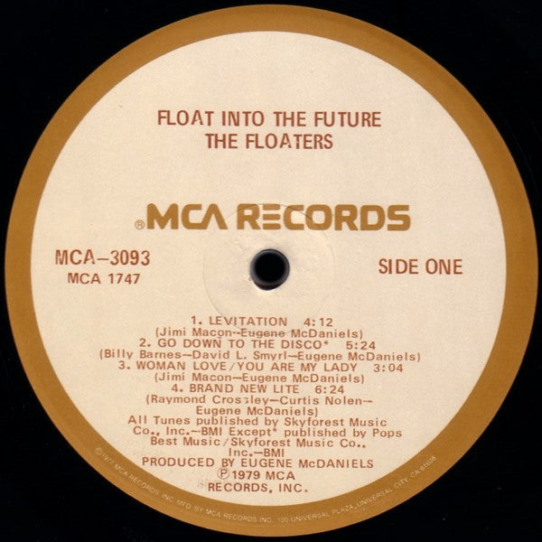 The Floaters : Float Into The Future (LP, Album, Glo)