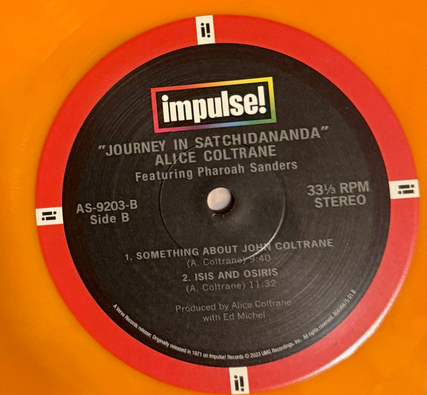 Alice Coltrane : Journey In Satchidananda (LP, Album, Ltd, RE, Gat)