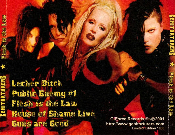 Genitorturers : Flesh Is The Law (CD, EP, Ltd)