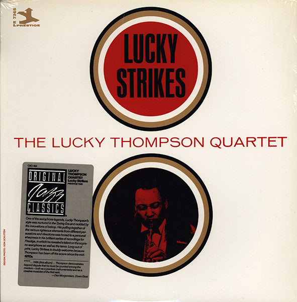 The Lucky Thompson Quartet : Lucky Strikes (LP, Album, RE)