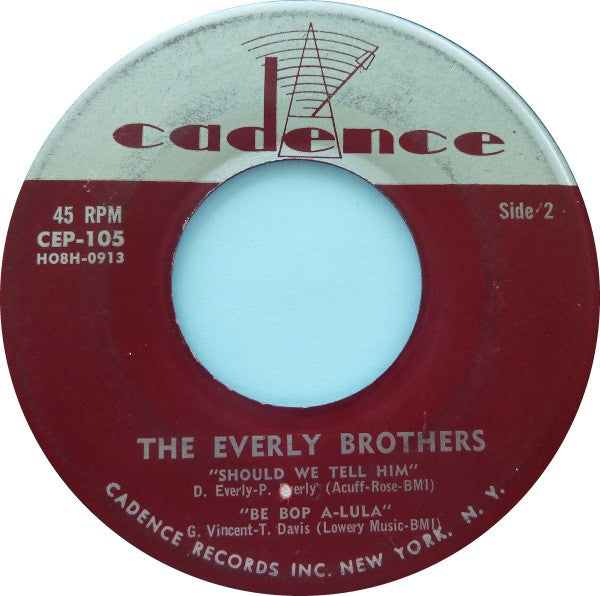 Everly Brothers : Everly Bros. (7", EP, Mon)