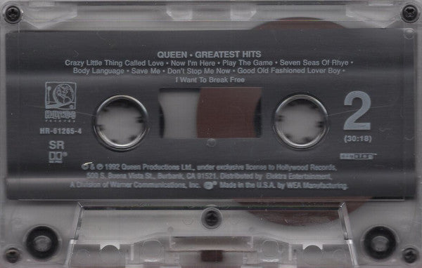 Queen : Greatest Hits (Cass, Comp)