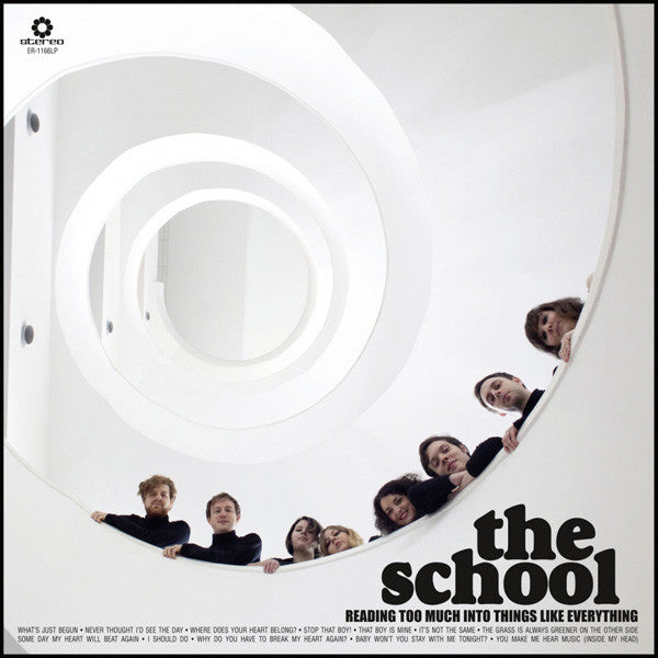 The School (2) : Reading Too Much Into Things Like Everything (LP, Album, Ltd, Whi)