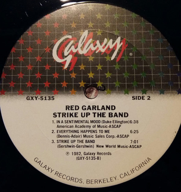 Red Garland : Strike Up The Band (LP, Album)